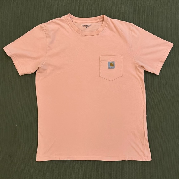 Carhartt Work In Progress Tshirt Peach - Picture 1 of 4